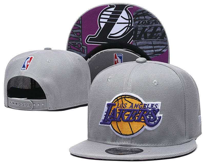 2020 NBA Los Angeles Lakers Hat 20201192->nba hats->Sports Caps